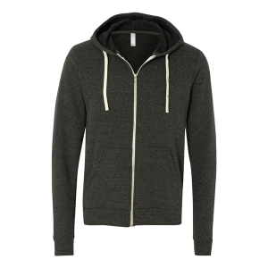 BELLA + CANVAS Triblend Sponge Fleece Full-Zip Hoodie